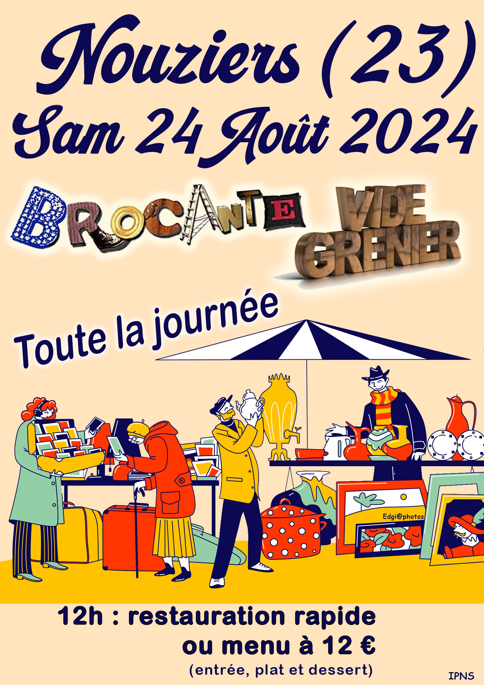 Affiche brocante 2024 v1