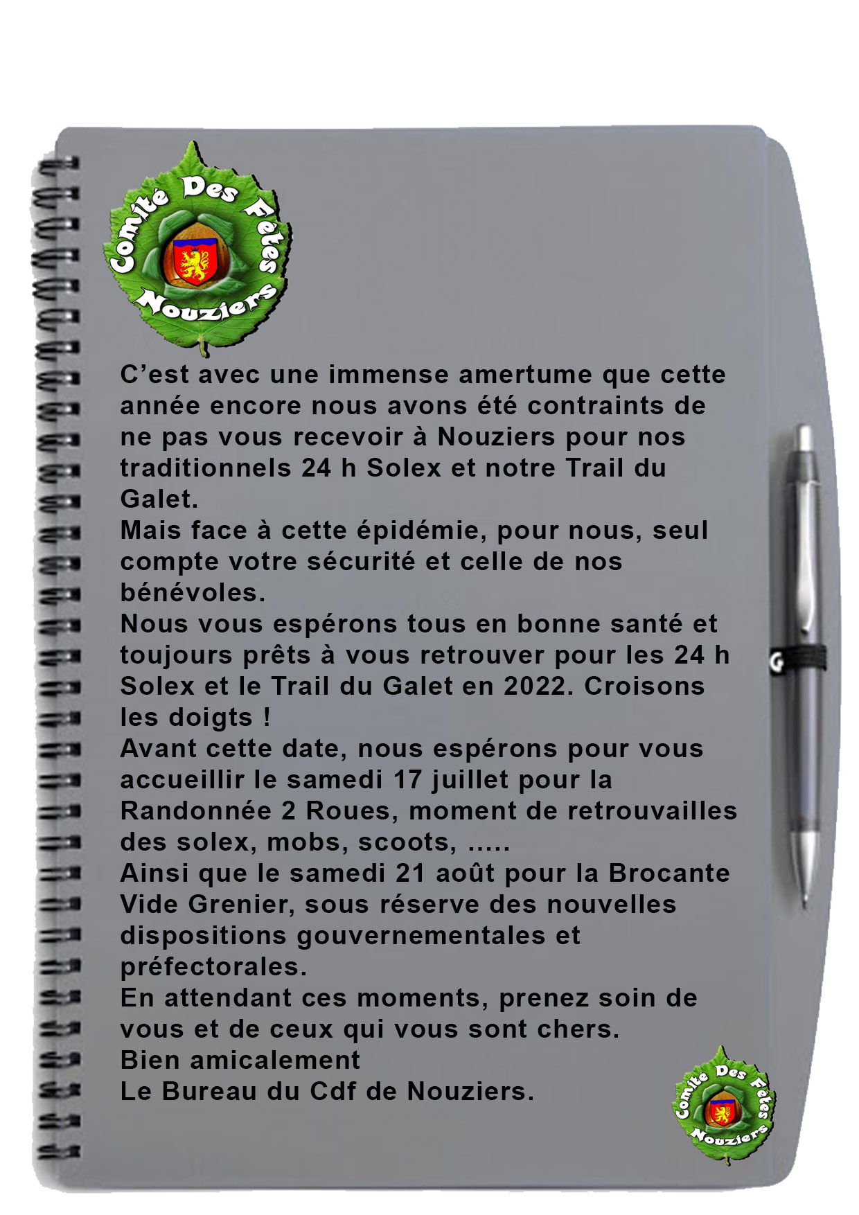 texte pour 2021